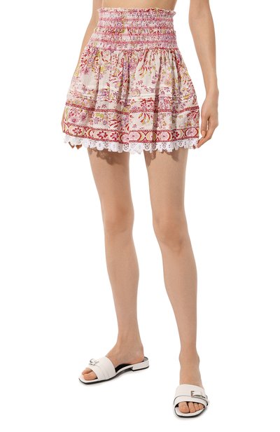 Хлопковая юбка POUPETTE ST BARTH, арт. WGLS24U0QLP, фото 3