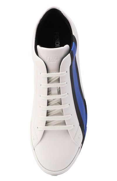 Кожаные кеды FENDI, арт. 7E1380 AD7N, фото 5