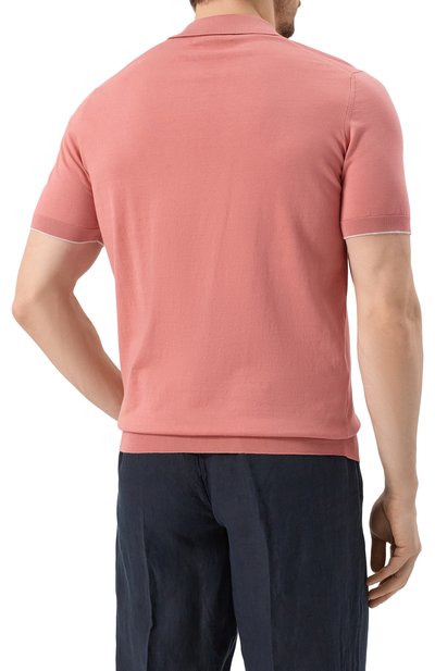 Хлопковое поло BRUNELLO CUCINELLI, арт. M29800145, фото 4