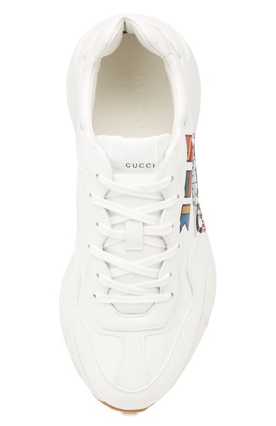 Кожаные кроссовки GUCCI, арт. 599146/DRW00, фото 5