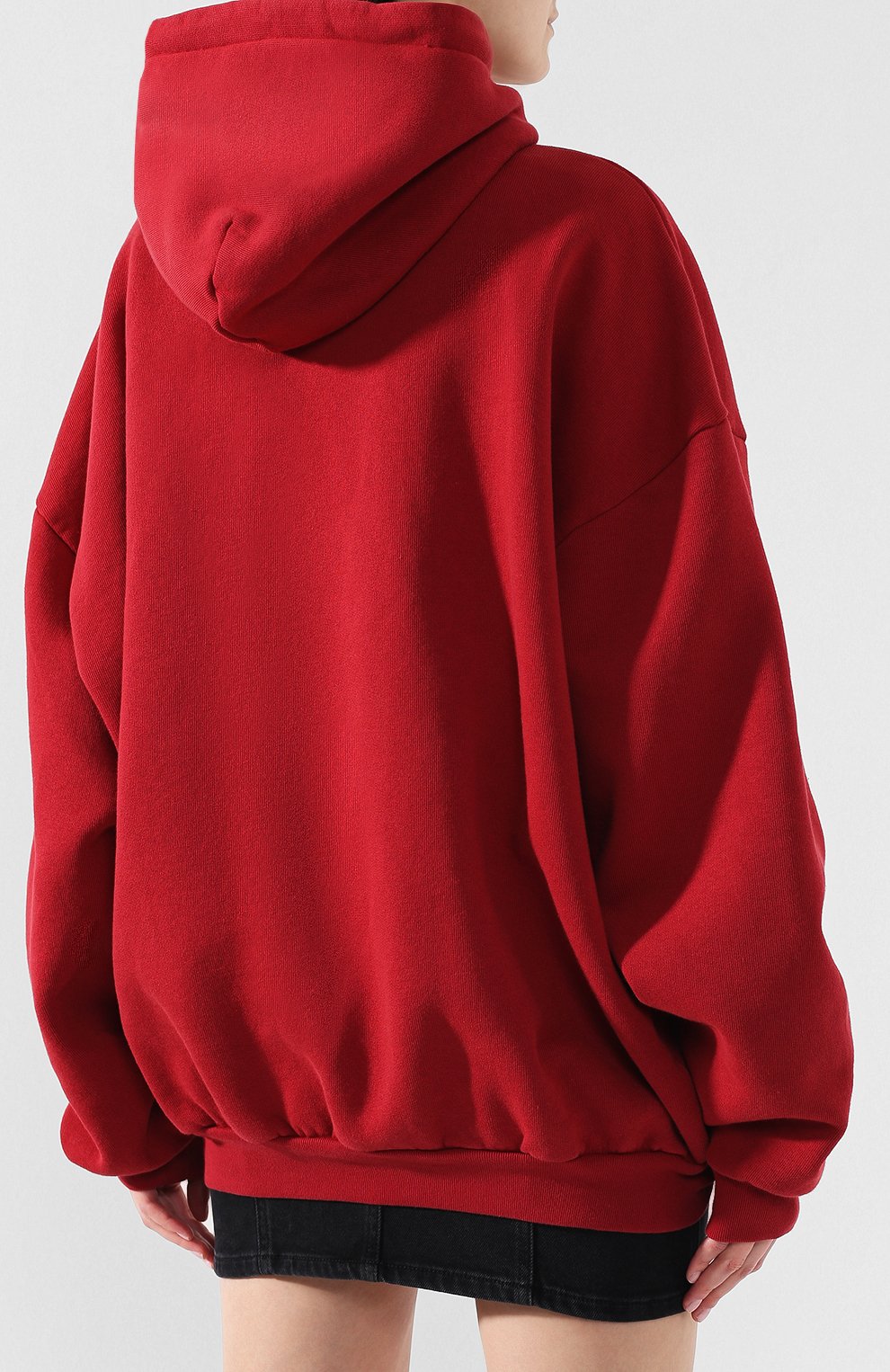 Хлопковое худи BALENCIAGA, арт. 556111/TDV04, фото 4