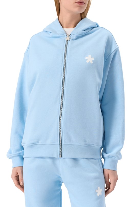 Хлопковая толстовка Comme des Fuckdown CFABW01220 Голубой  CFABW01220 Фото 3
