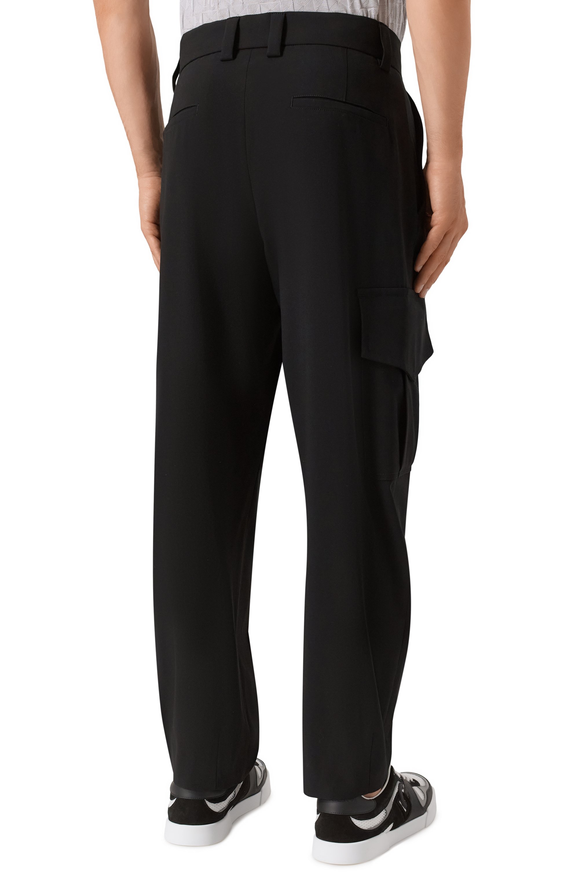 Шерстяные брюки-карго GIORGIO ARMANI, арт. GM002252/TE10043, фото 4