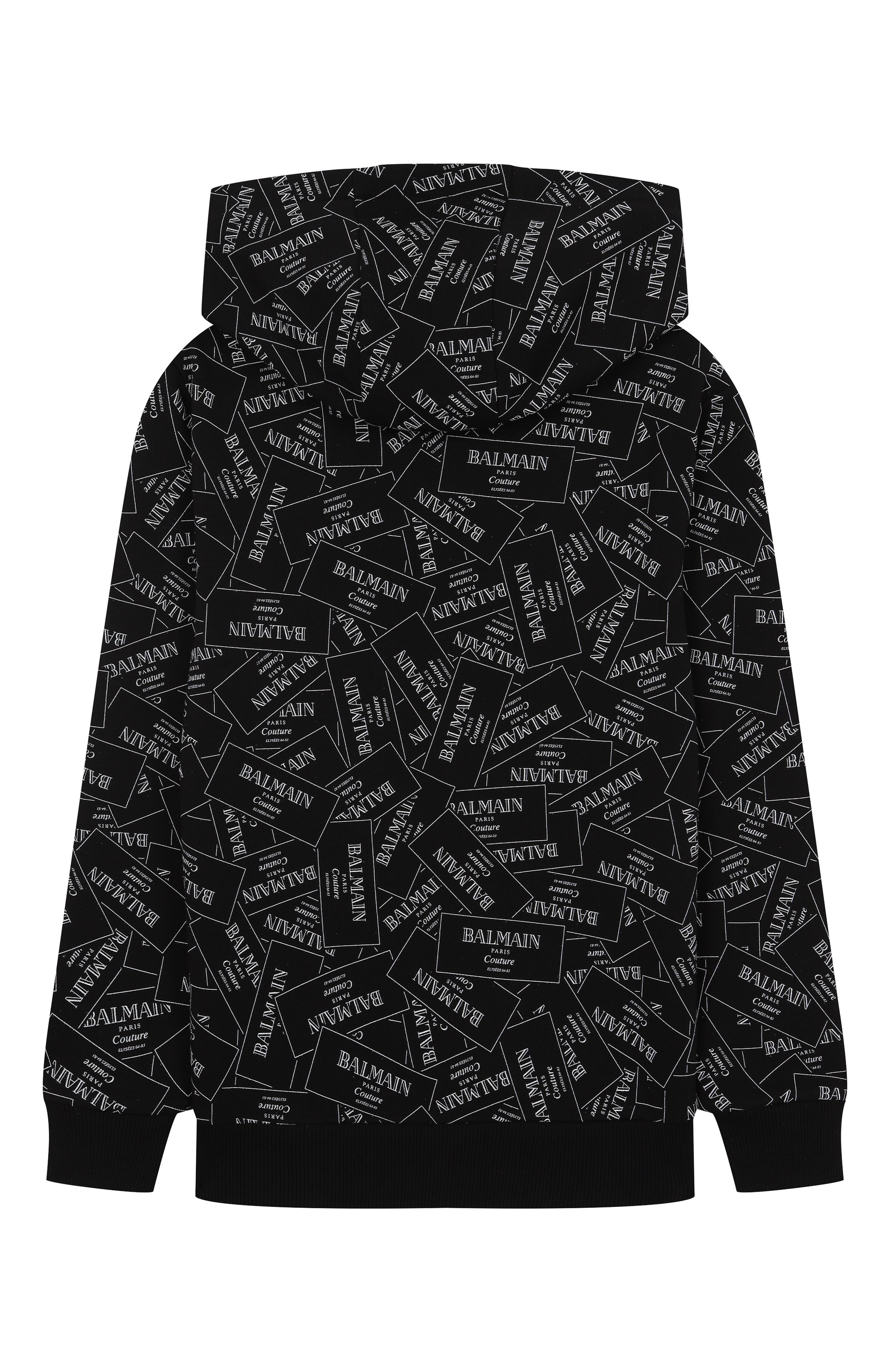 Хлопковое худи BALMAIN, арт. BX4P60, фото 2