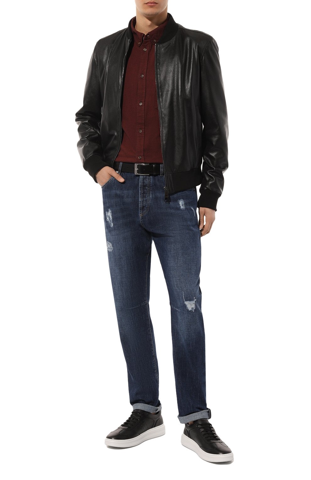 Джинсы leisure fit BRUNELLO CUCINELLI, арт. M0Z37B2279, фото 2