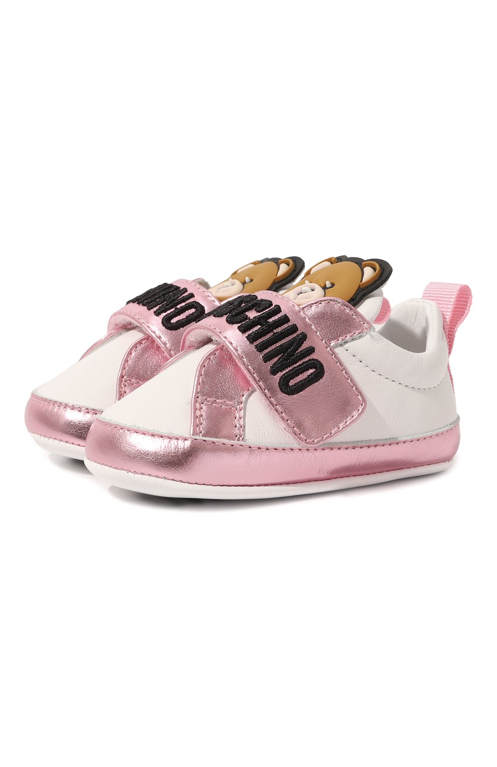 Кожаные пинектки MOSCHINO, арт. 74272, фото 1