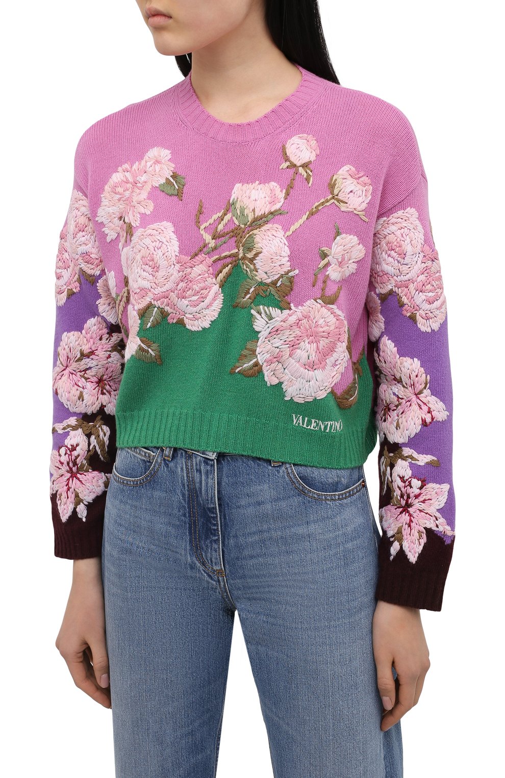 Свитер из шерсти и кашемира VALENTINO, арт. VB0KCC206F0, фото 3