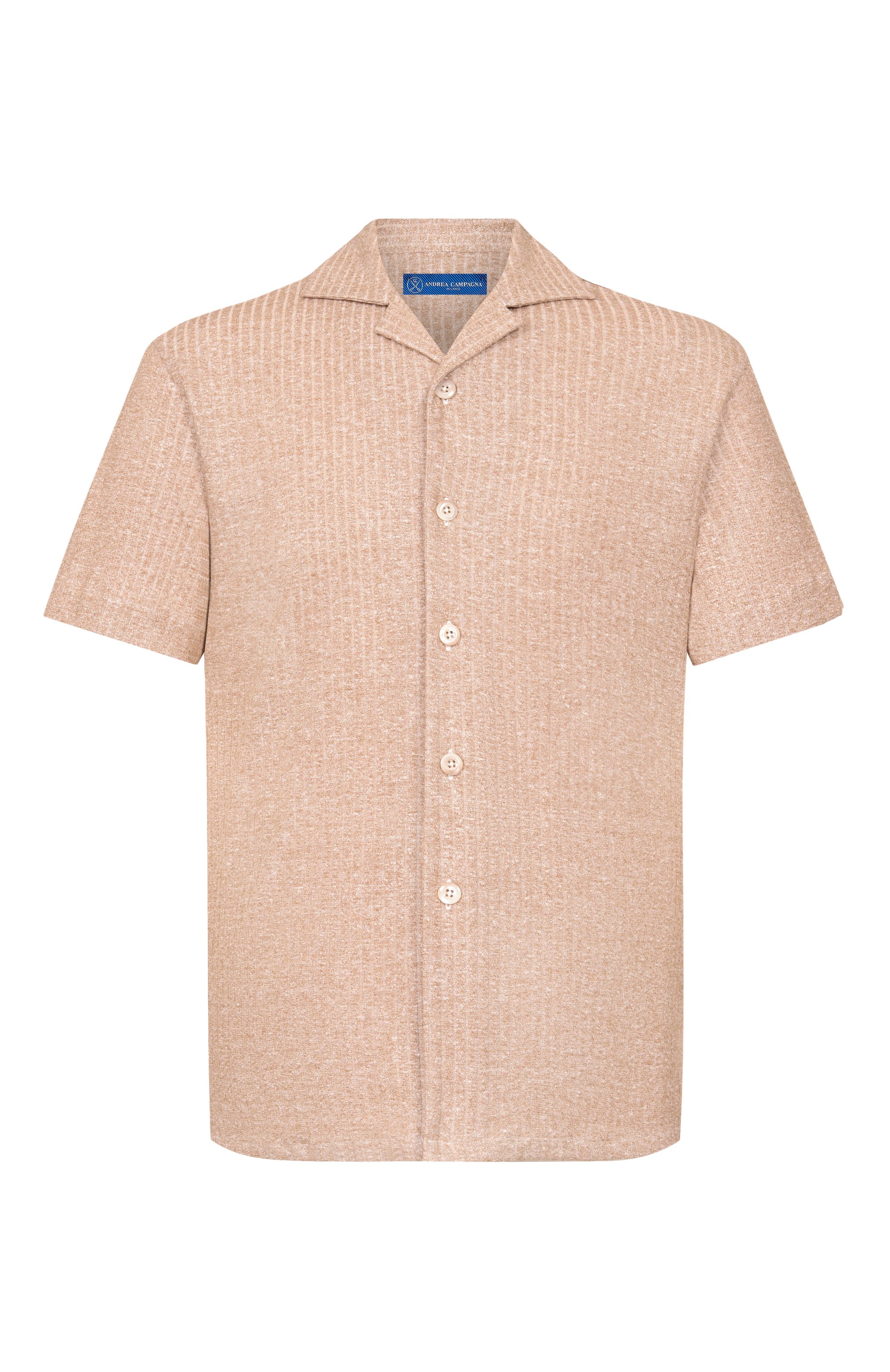 Рубашка изо льна и хлопка ANDREA CAMPAGNA, арт. HAVANA SHIRT/EE131, фото 1