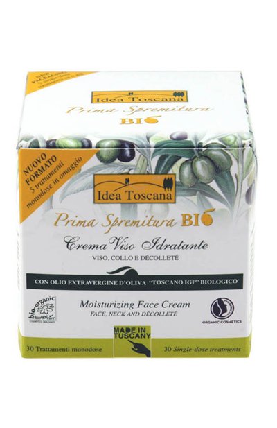 Женское мягкий увлажняющий крем для лица bio prima spremitura (30x2ml) IDEA TOSCANA, арт. 430121