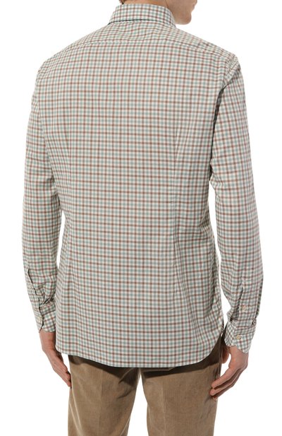 Хлопковая рубашка LUIGI BORRELLI, арт. SR10754, фото 4