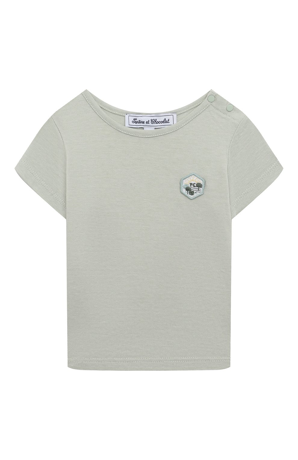 Хлопковая футболка TARTINE ET CHOCOLAT, арт. TY10041/6M-12M, фото 1