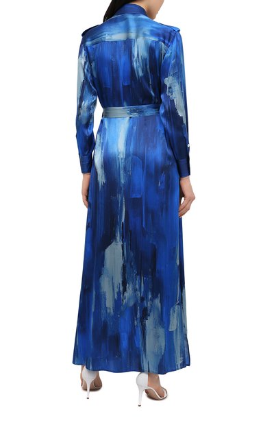 Шелковое платье KITON, арт. D47321K09T47, фото 4