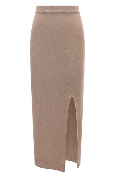 Женская юбка с отделкой пайетками LORENA ANTONIAZZI, арт. I24129SM02H/2989