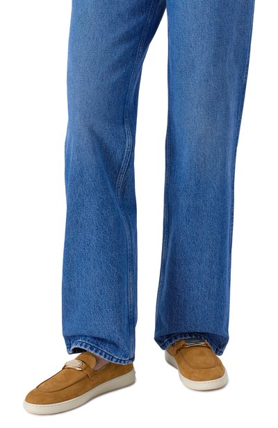 Лоферы new vara из нубука FERRAGAMO, арт. 030627/779041, фото 3