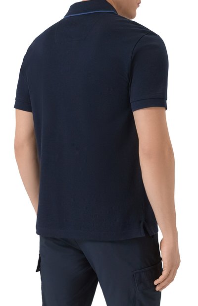 Хлопковое поло BOSS, арт. 50527650, фото 4