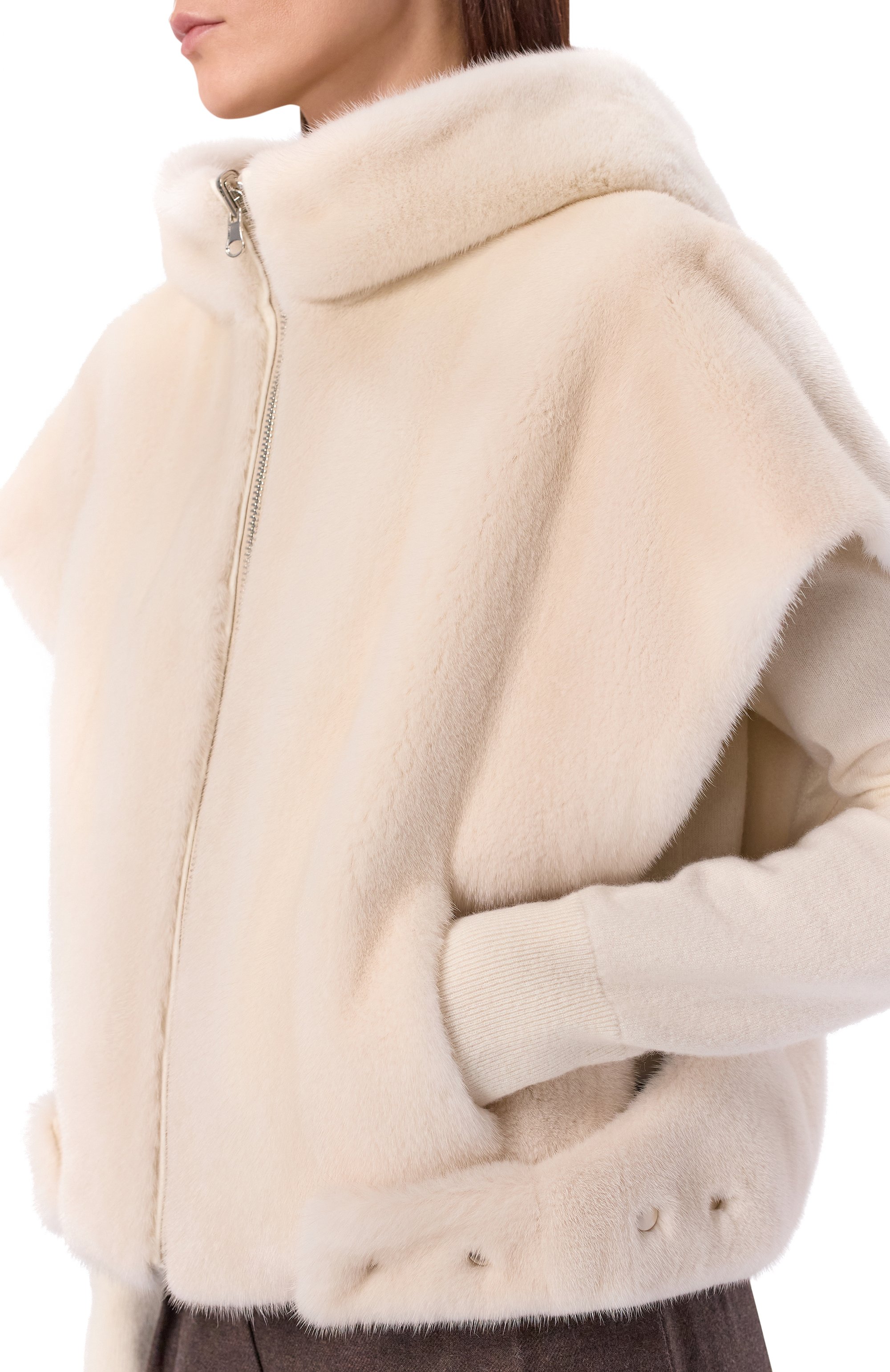 Двусторонний жилет из норки VICTORIA KUSENKOVA, арт. 821209112688, фото 5