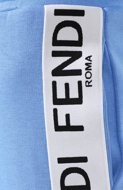 Хлопковые брюки FENDI, арт. FAB157 A6JD, фото 5