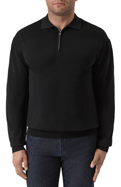 Поло из шерсти и кашемира CORTIGIANI, арт. 3AS107, фото 3