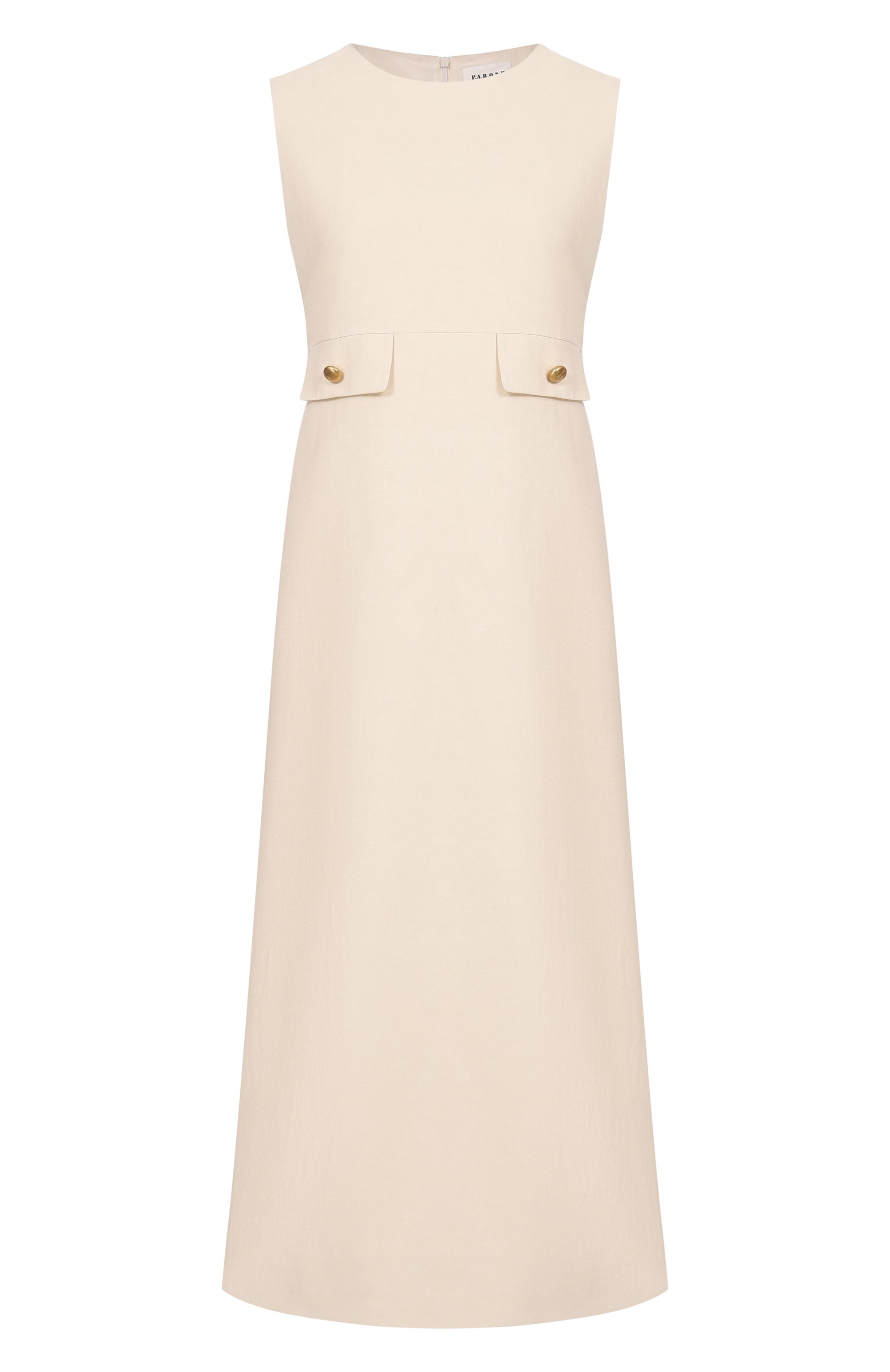 Платье из вискозы и льна P.A.R.O.S.H., арт. D726096G/RAISA26, фото 1