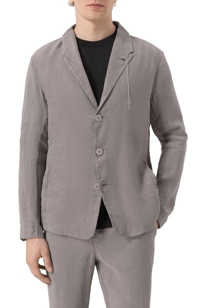 Льняной пиджак TRANSIT, арт. CFUTRZH171, фото 5