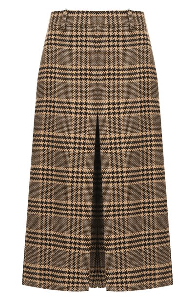 Женские кюлоты из шелка и кашемира SAINT LAURENT, арт. 831073/Y3J67