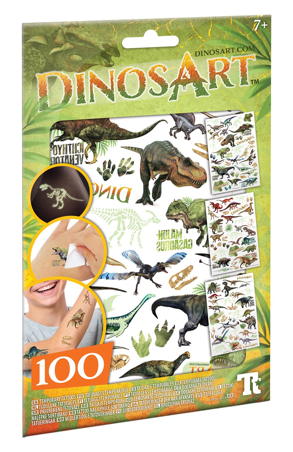 Набор переводных татуировок dino PAREMO, арт. 15302_NSDA, фото 1