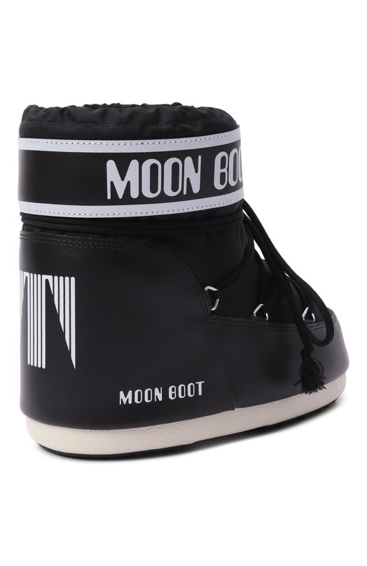 Текстильные полусапоги Icon Low Moon Boot 80D1409340 Чёрный  80D1409340 Фото 5