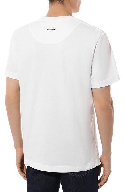 Хлопковая футболка MISSONI, арт. US24SL0C/BJ00J3, фото 4