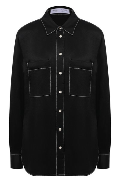 Женская рубашка из вискозы PROENZA SCHOULER WHITE LABEL, арт. WL2114225-BY194
