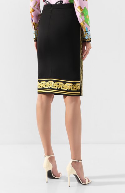 Шерстяная юбка VERSACE, арт. A83917/A220850, фото 4