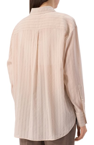 Рубашка из хлопка и вискозы BOSS, арт. 50540633, фото 4