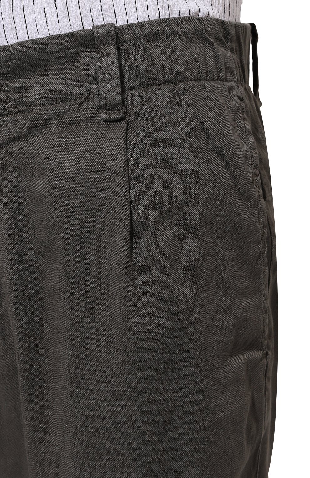 Брюки изо льна и хлопка TRANSIT, арт. CFUTRWF153, фото 5