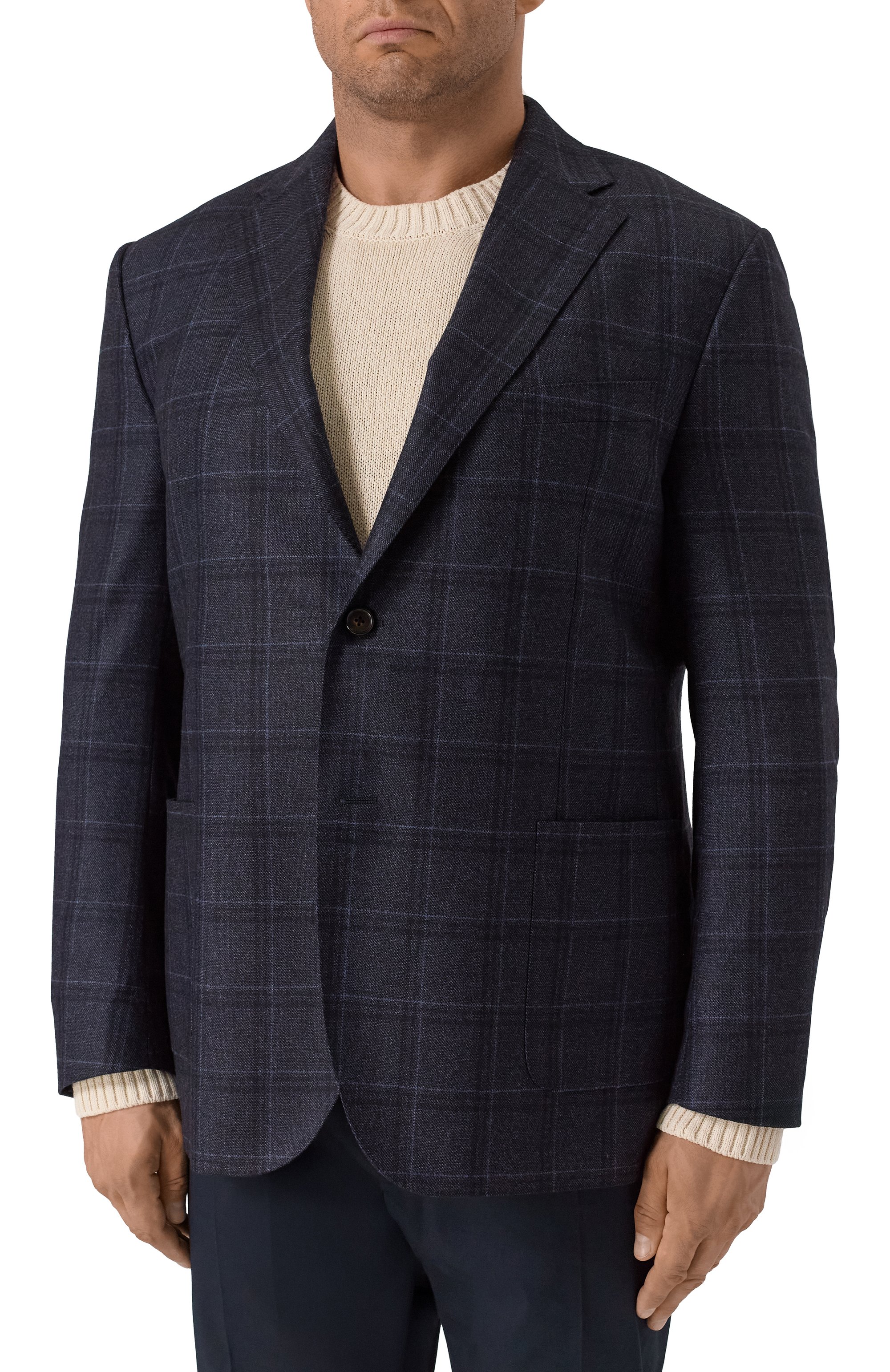 Шерстяной пиджак CORNELIANI, арт. 266018-2616216, фото 4