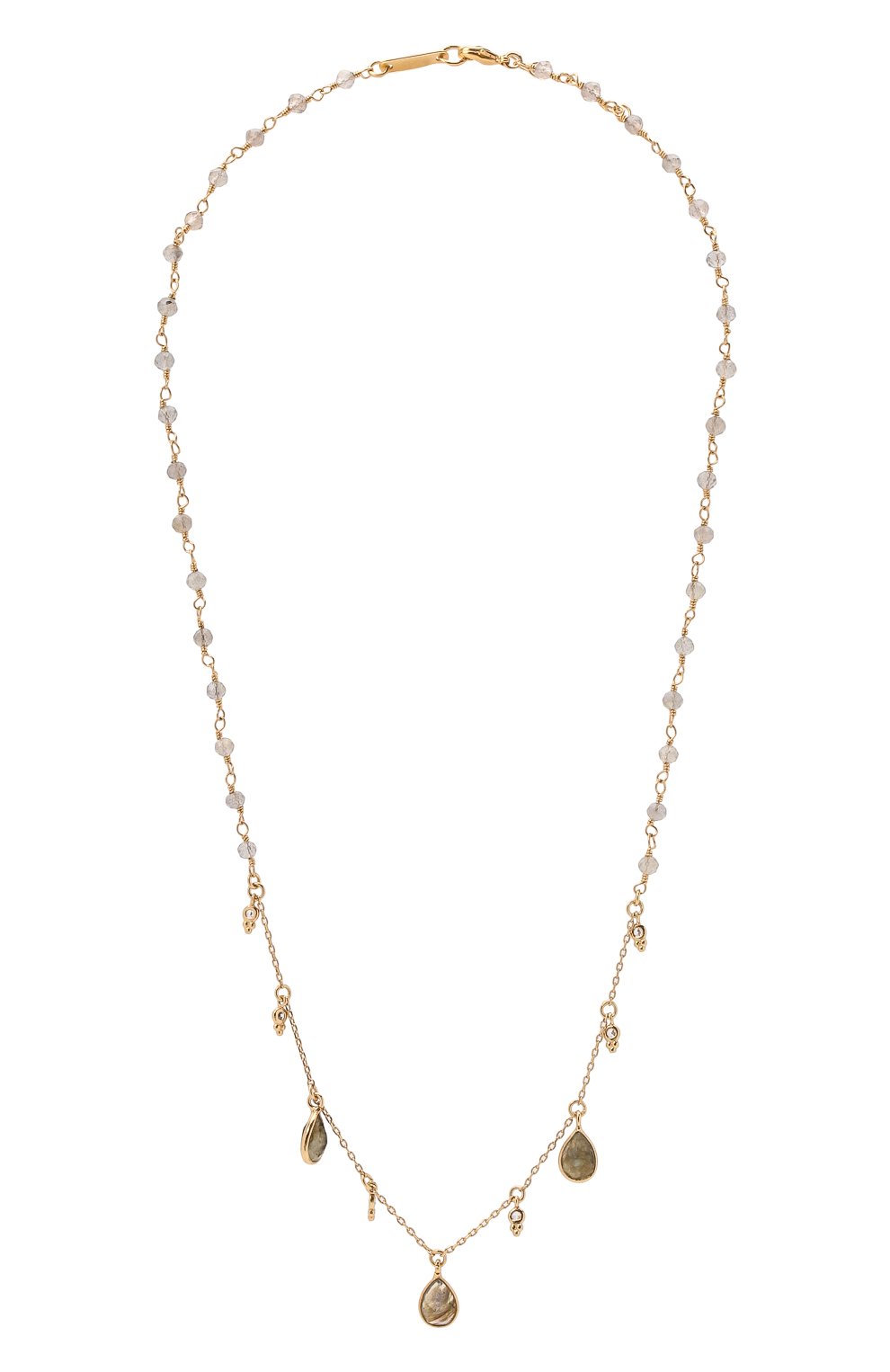 Колье HANKA_IN золотого цвета по цене 24900 руб., арт. VEG-C0-LAB-LAB, фото 1 Колье HANKA_IN, арт. VEG-C0-LAB-LAB, фото 1