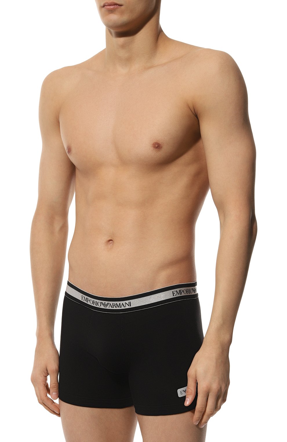 Хлопковые боксеры EMPORIO ARMANI, арт. 110818/3F512, фото 2