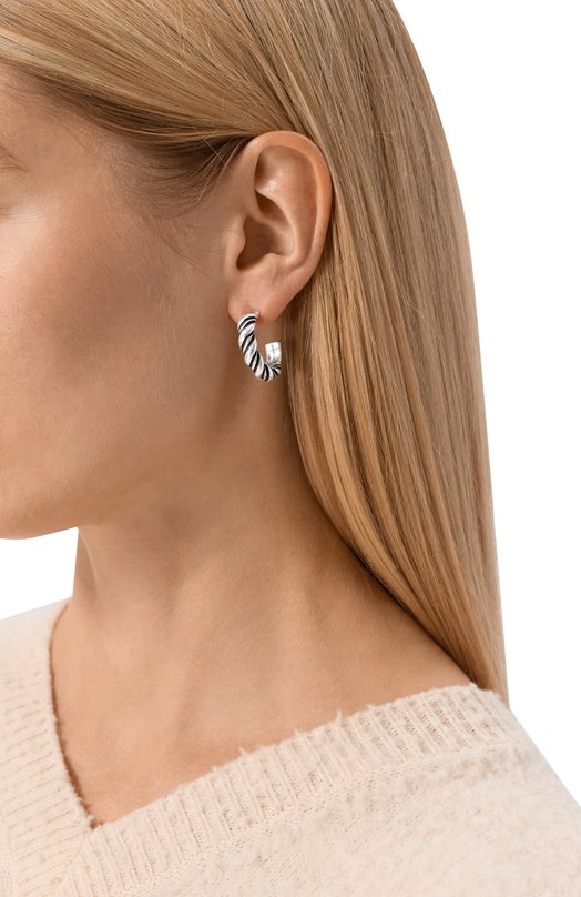 Серьги Ann Demeulemeester B0013567/JW020 Серебряный  B0013567/JW020 Фото 2