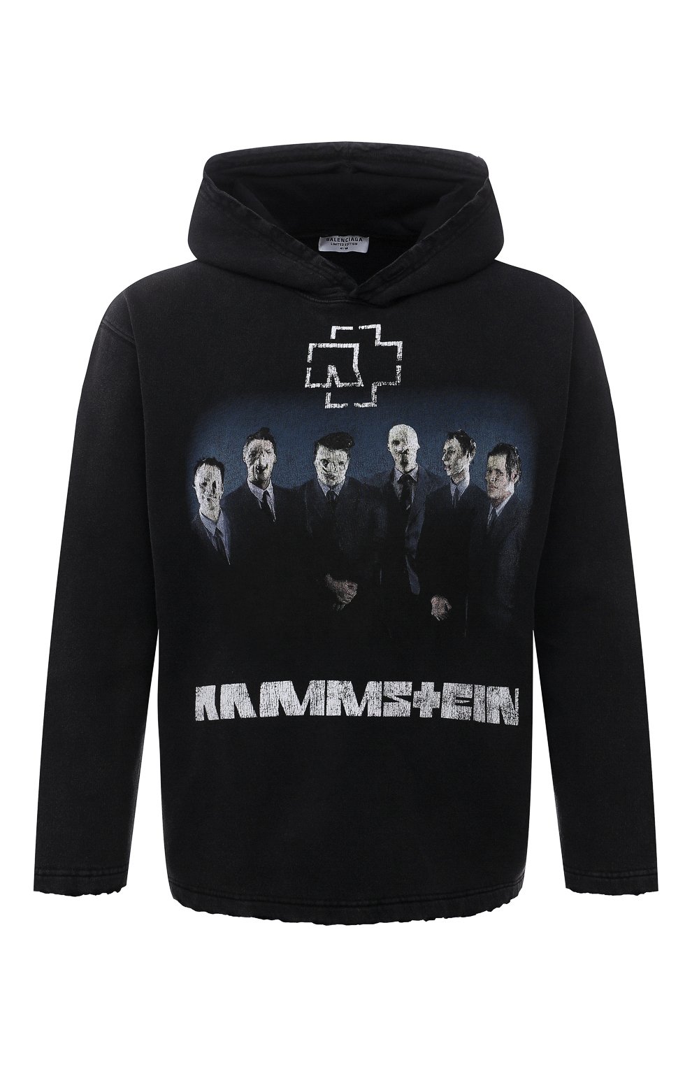 Хлопковое худи balenciaga x rammstein BALENCIAGA, арт. 670946/TLV53, фото 1