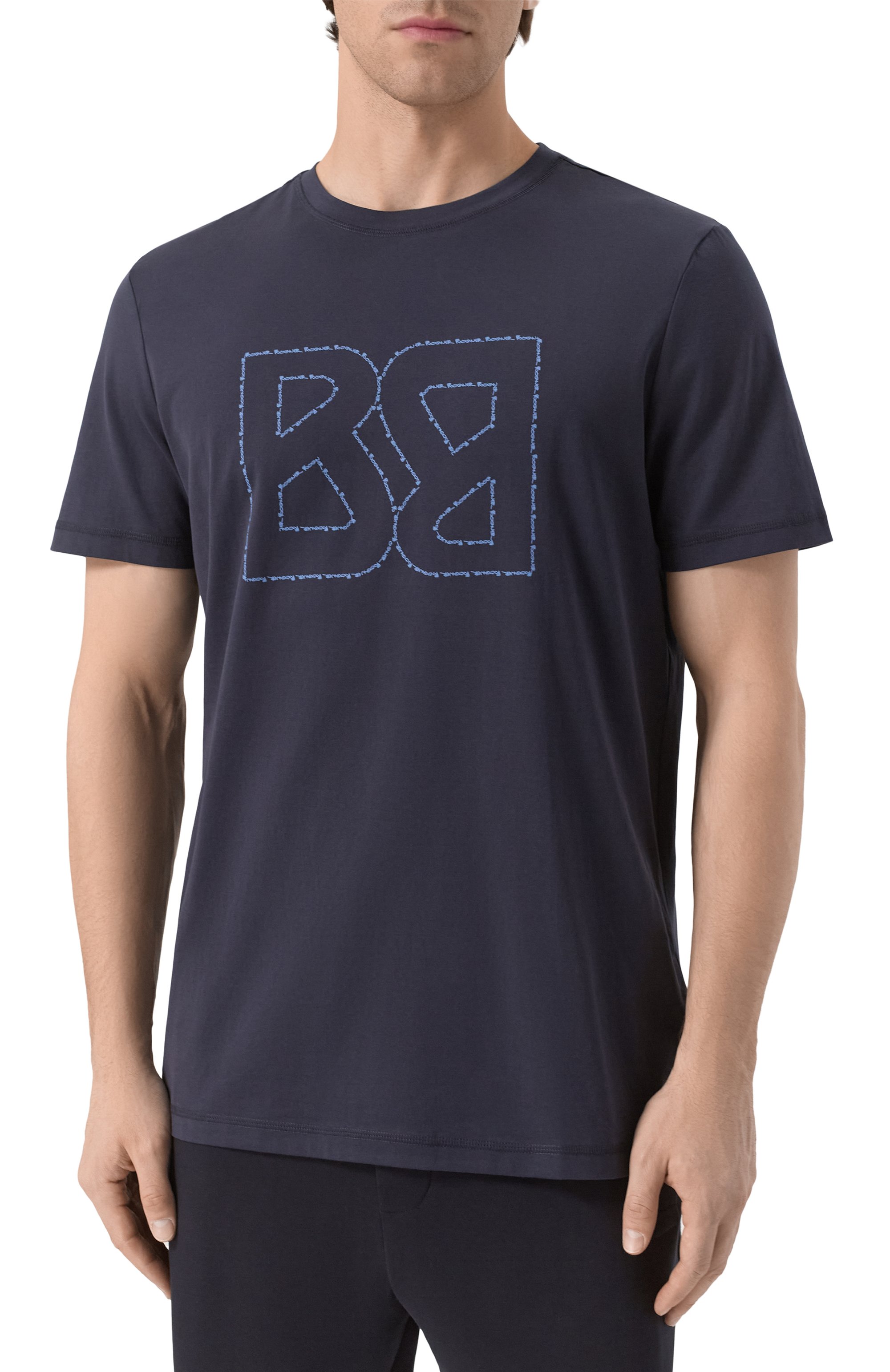 Хлопковая футболка BOGNER, арт. 58466604, фото 3