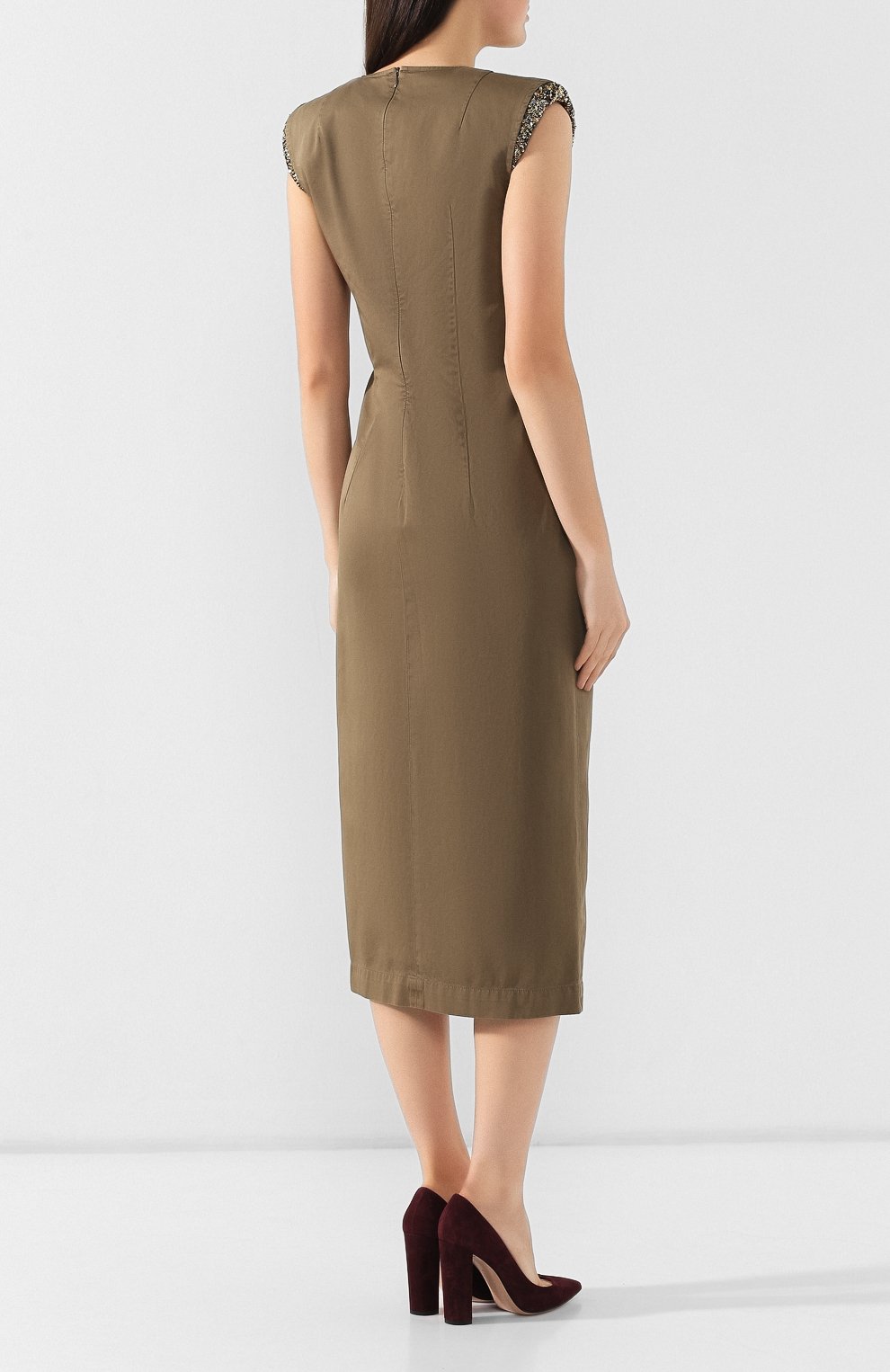 Хлопковое платье DRIES VAN NOTEN, арт. 192-31096-8288, фото 4