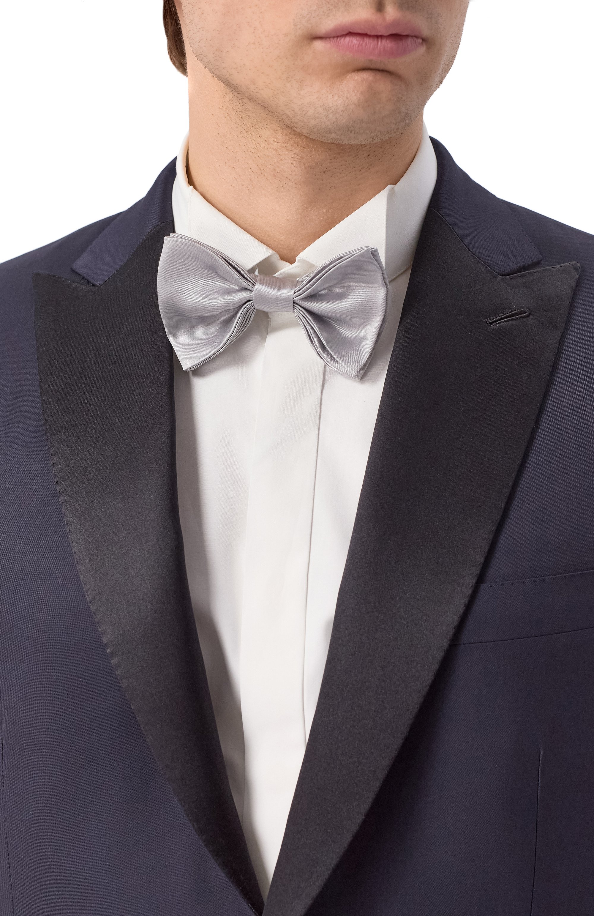 Шелковый галстук-бабочка KITON, арт. UPAPC07201_001, фото 2