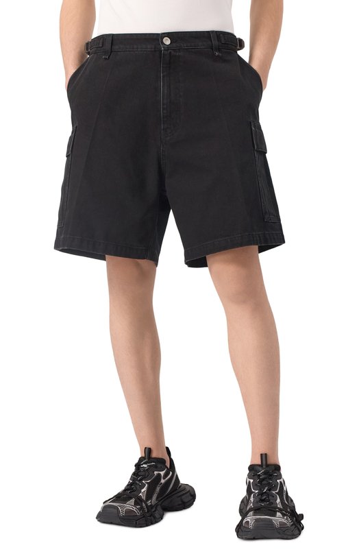Джинсовые шорты VETEMENTS UA66SS520B Чёрный  UA66SS520B Фото 3