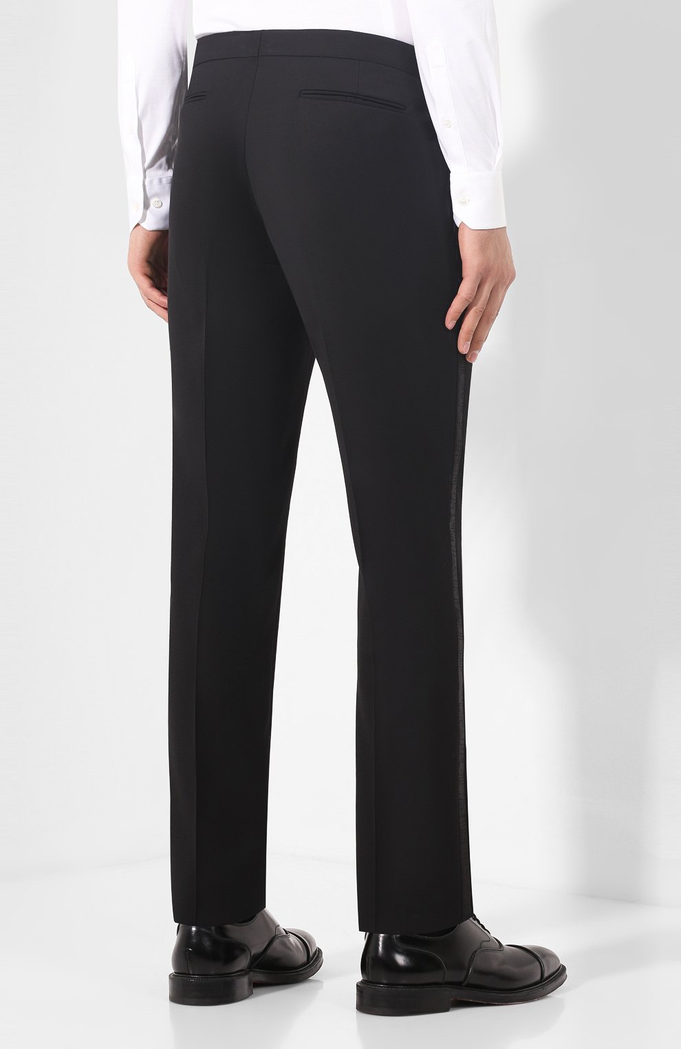 Брюки из смеси шелка и шерсти BERLUTI, арт. R16TTU39-001, фото 4