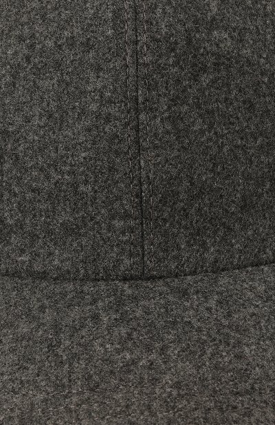 Шерстяная бейсболка MOORER серого цвета по цене 39950 руб., арт. R0BINS0N-GQ/M0UCL100001, фото 4 Шерстяная бейсболка MOORER, арт. R0BINS0N-GQ/M0UCL100001, фото 4