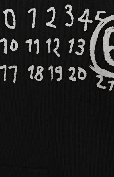 Хлопковая толстовка MM6, арт. M60872/MM02X, фото 3