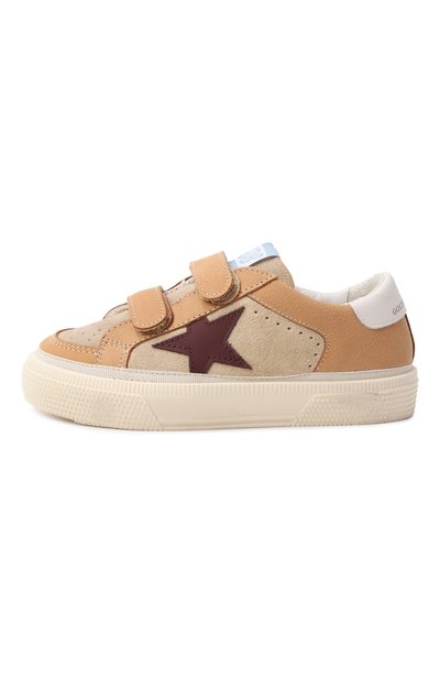 Кожаные кеды may GOLDEN GOOSE DELUXE BRAND, арт. GYF00612.F008082, фото 2