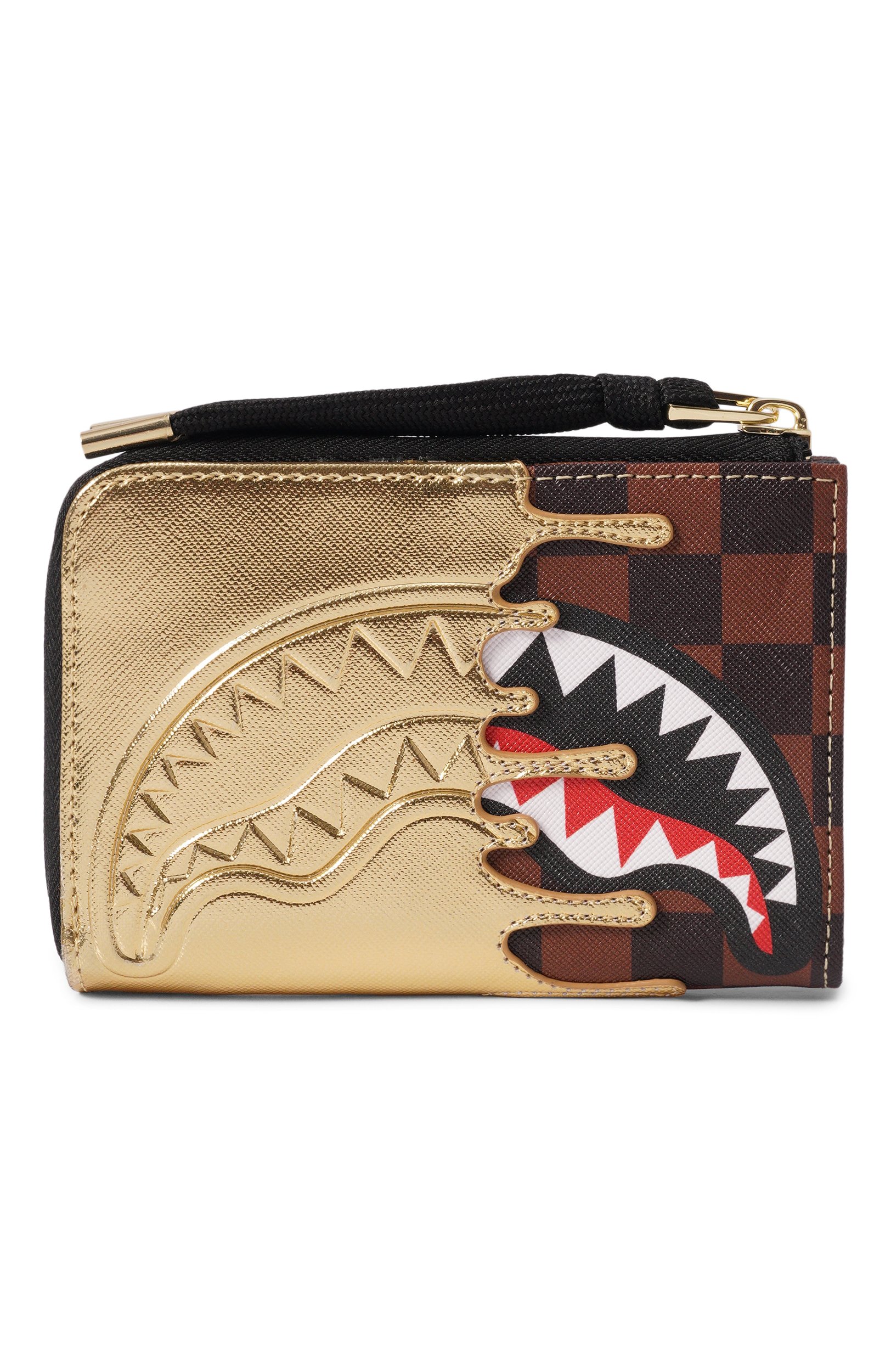 Кошелек SPRAYGROUND, арт. 910W9341NSZ/SHARKS IN PARIS G0LD DRIP WALLET, фото 1