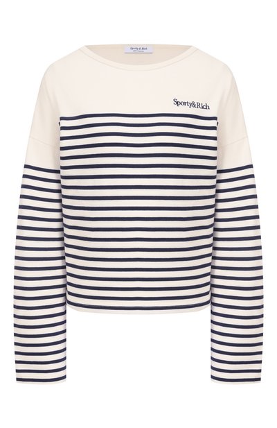 Хлопковый пуловер SPORTY AND RICH, арт. T0035508300ST14, фото 1