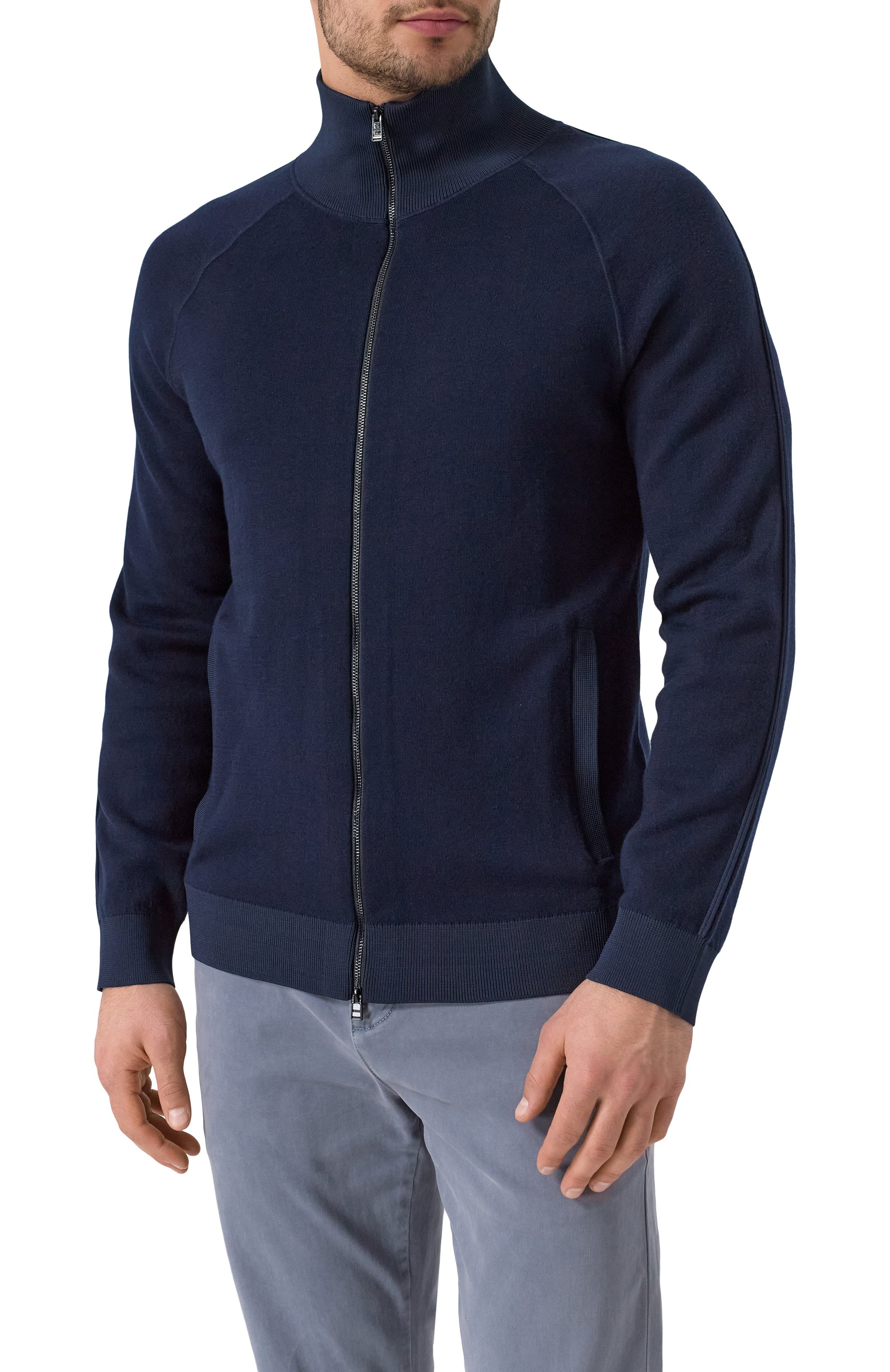 Кардиган из хлопка и шерсти BOSS, арт. 50519629, фото 3