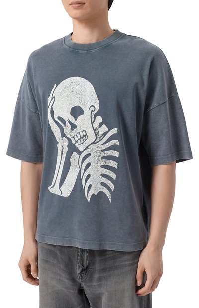 Хлопковая футболка PALM ANGELS, арт. PMAA10DS26JER007, фото 3