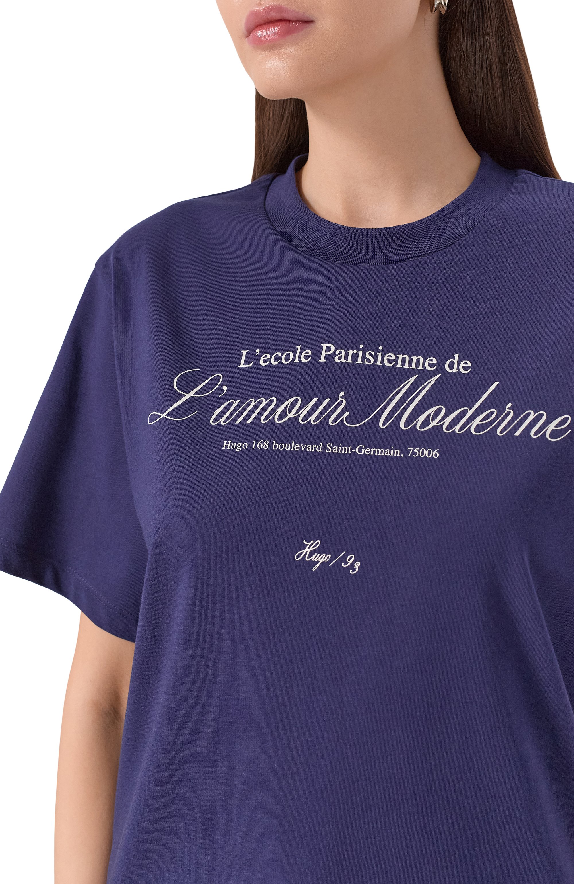 Хлопковая футболка HUGO, арт. 50545551, фото 5